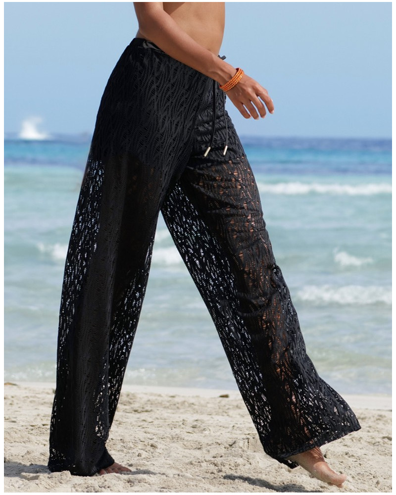 Pantalone de playa Antigel L'Ondine (Negro)