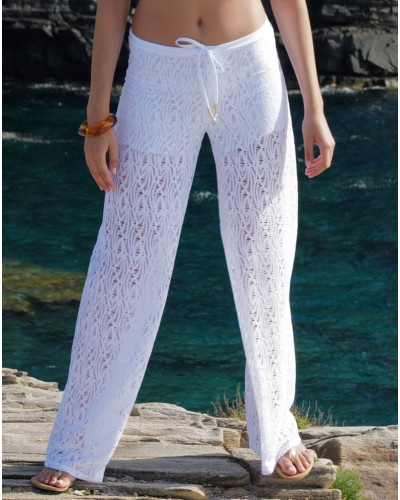 Pantalon de plage Antigel L'Ondine (Blanc)