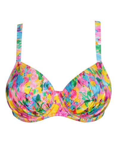 Underwired swim bra Prima Donna Swim Ubud (Sun Glow)