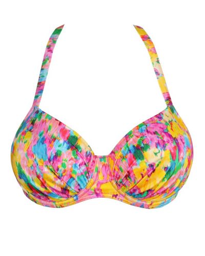 Padded balconny swim bra Prima Donna Swim Ubud (Sun Glow)