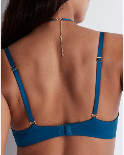 Sujetador plunge Cindy Bruna X Aubade Sumptuous Waves (Impérial blue)