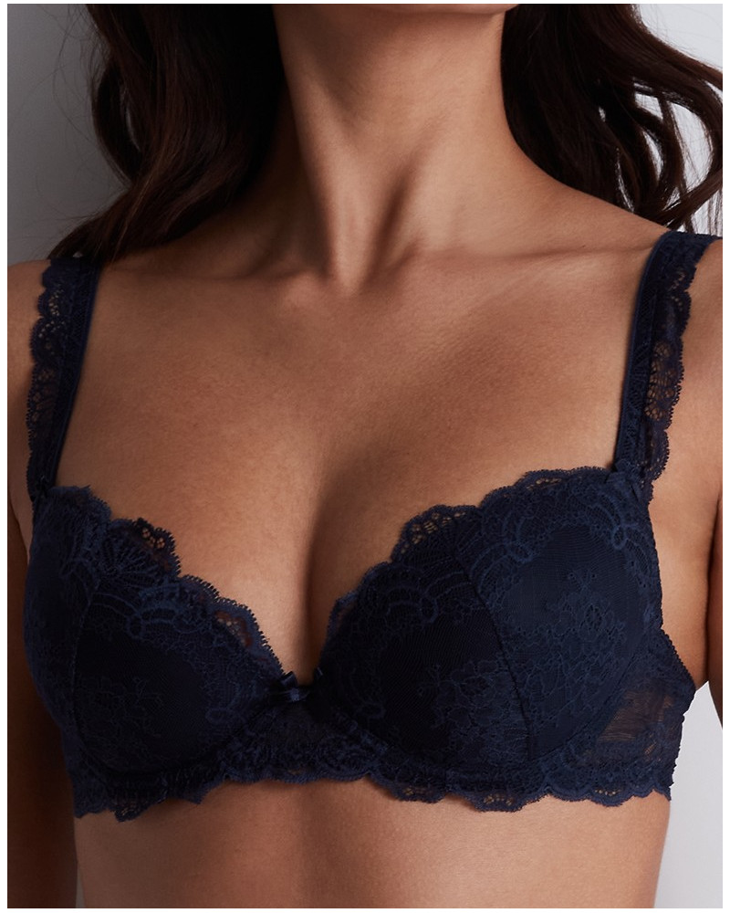 Padded bra Aubade Danse des Sens (Evening blue)