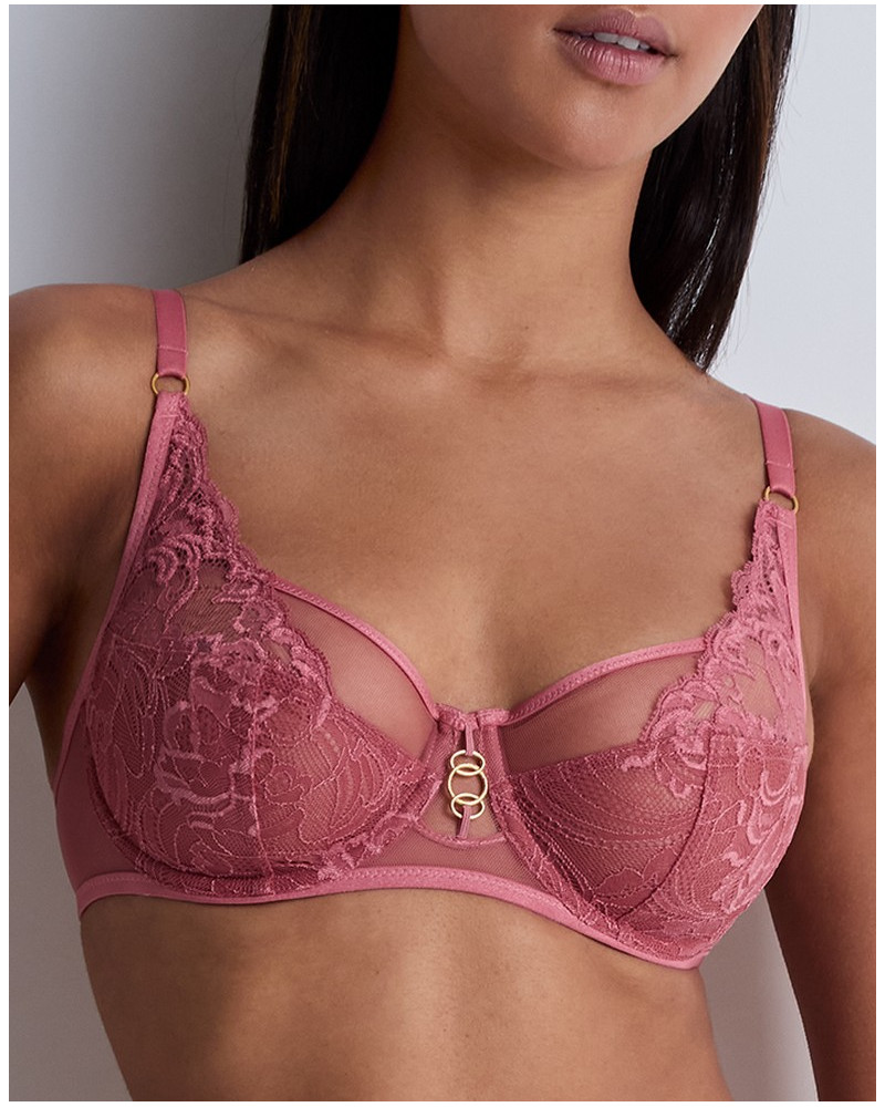 Sujetador con aros Aubade Feeling Myself (Rosewood)