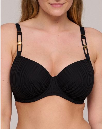 Underwired swim bra Prima Donna Swim Kiruna (Black)