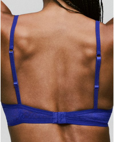 Soutien-gorge plunge coque Sarda Asin (Crazy Blue)