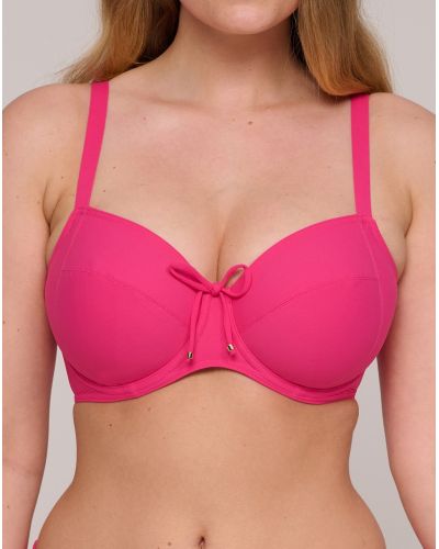 Underwired swim bra Prima Donna Swim Aswan (Dragon Fruit)