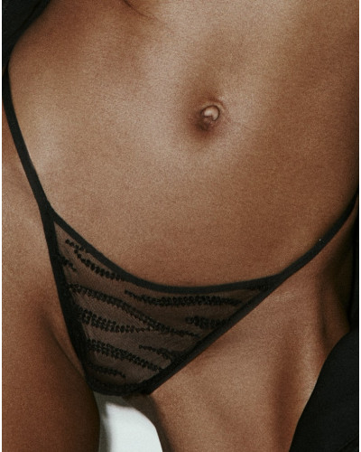 Mini string Sarda Milhon (Noir)