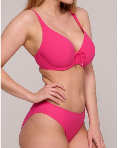 Padded plunge swim bra Prima Donna Swim Aswan (Dragon Fruit)