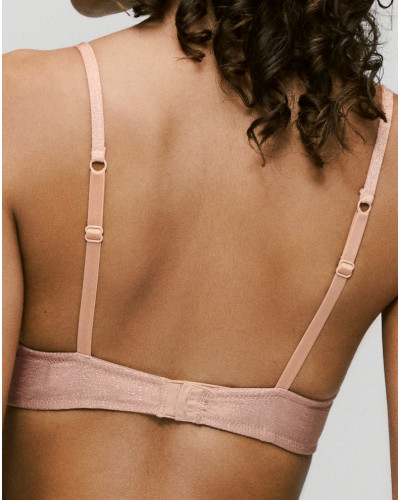 Hull bralette wireless Sarda Carreras (Warm Tan)