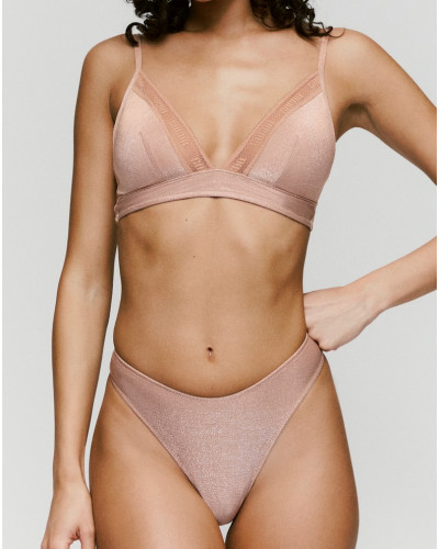 Hull bralette wireless Sarda Carreras (Warm Tan)