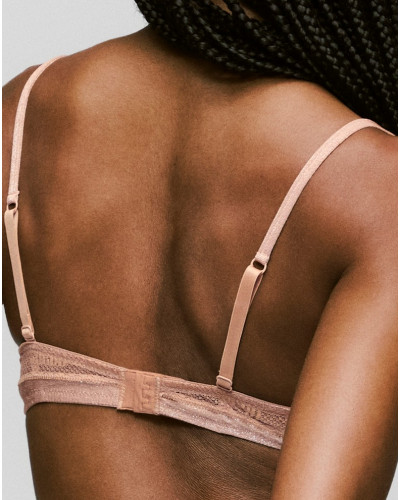 Sujetador plunge push-up Sarda Carreras (Warm Tan)