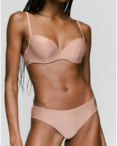 Sujetador plunge push-up Sarda Carreras (Warm Tan)