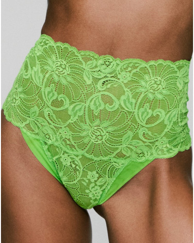 Bragas de cintura alta Sarda Shavonne (Bright Green)