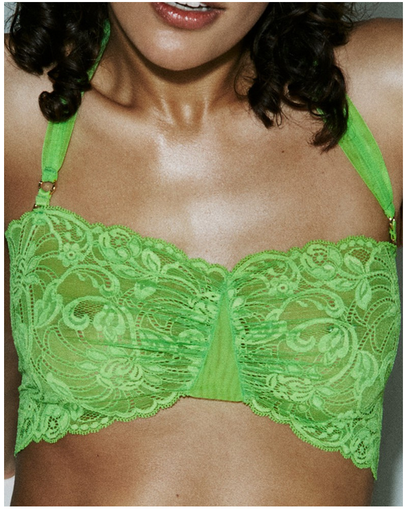 Strapless bra Sarda Shavonne (Bright Green)