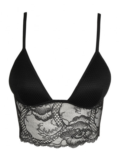 Bralette coque sans armature Sarda Lisa (Noir)