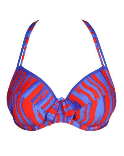 Sujetdaor de baño con aros Prima Donna Swim Skudai (Wild Stripes)