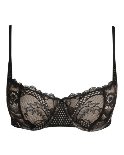 Soutien-gorge balconnet Sarda Lisa (Noir)