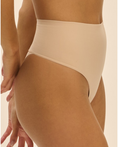 String taille haute gainant Simone Pérèle Story (Peau Rosée)