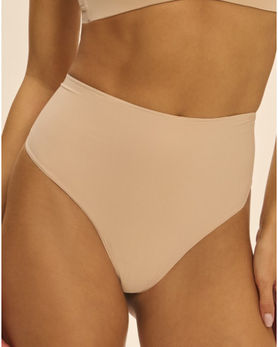 String taille haute gainant Simone Pérèle Story (Peau Rosée)