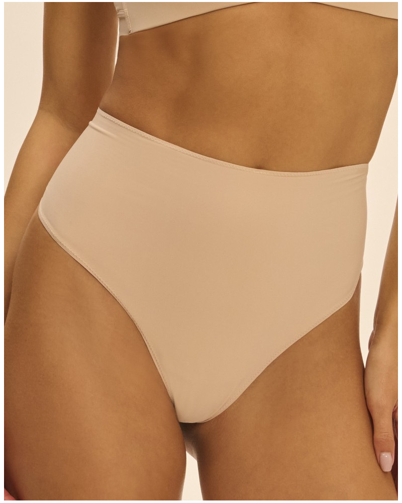 Tanga moldeador cintura alta Simone Pérèle Story (Peau Rosée)
