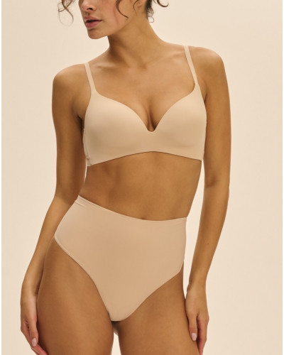 String taille haute gainant Simone Pérèle Story (Peau Rosée)