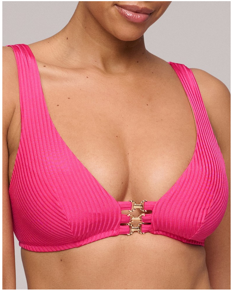 Soutien-gorge de bain triangle à coque Marie Jo Bain Emly (Dragon Fruit)