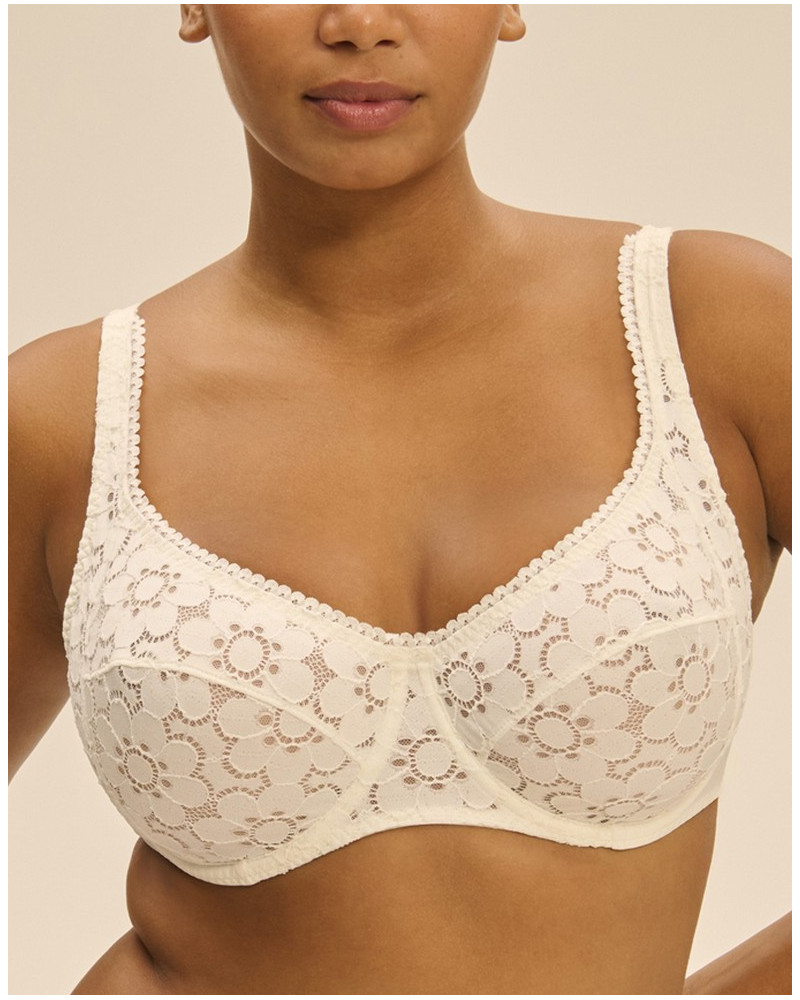 Soutien-gorge emboîtant plunge Simone Pérèle Oisive (Naturel)