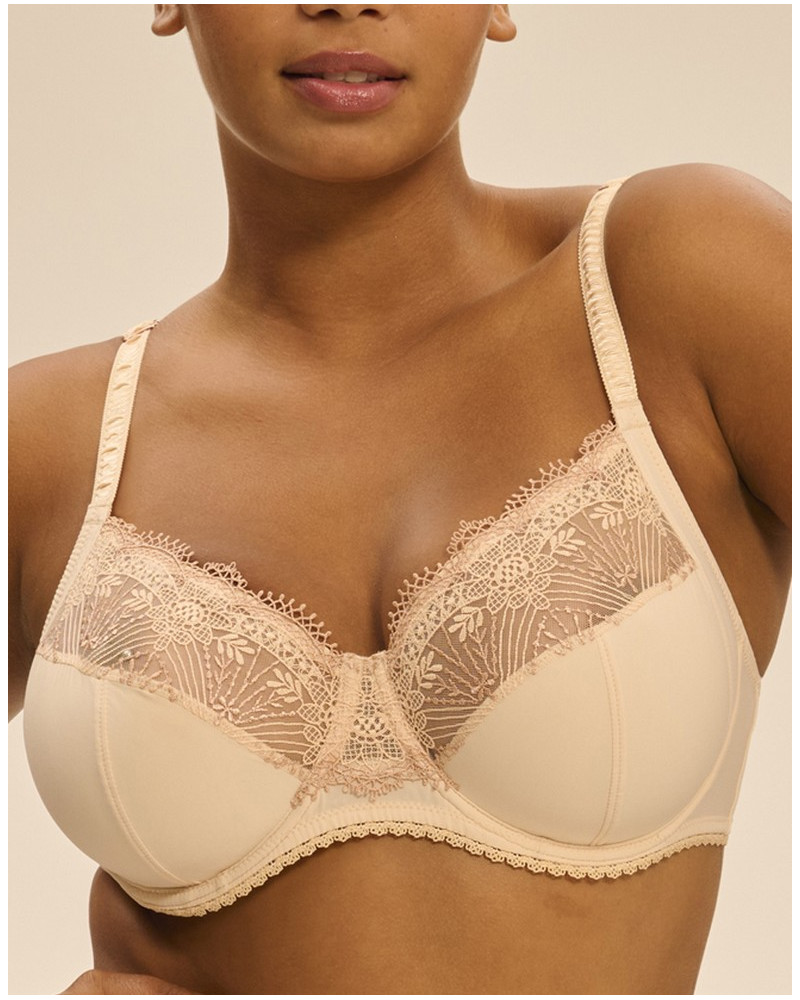 Underwired bra Simone Pérèle Allure (Beige Chic)