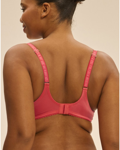Underwired bra Simone Pérèle Allure (Rouge Coralia)