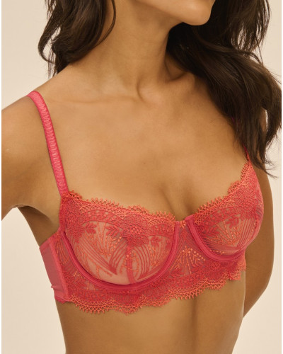 Soutien-gorge corbeille Simone Pérèle Allure (Rouge Coralia)