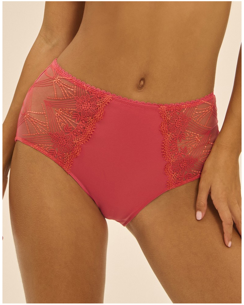 Retro briefs Simone Pérèle Allure (Rouge Coralia)