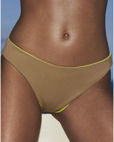 Braga brasileña reversible Sarda Denes (Neon Gold)
