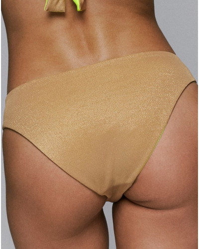 Braga brasileña reversible Sarda Denes (Neon Gold)