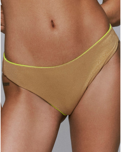 Braga brasileña reversible Sarda Denes (Neon Gold)