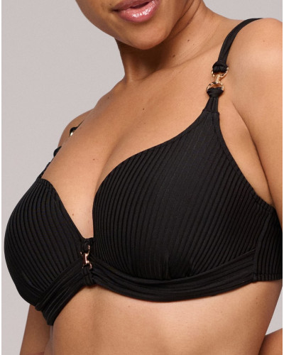 Padded bath bra heart shape Marie Jo Bain Emly (Black)