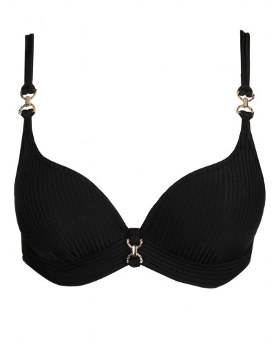 Padded bath bra heart shape Marie Jo Bain Emly (Black)