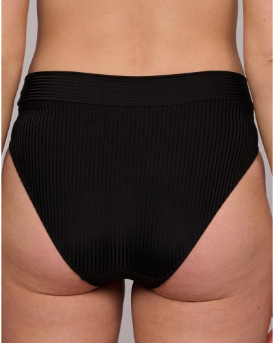 Slip de bain à revers Marie Jo Bain Emly (Noir)