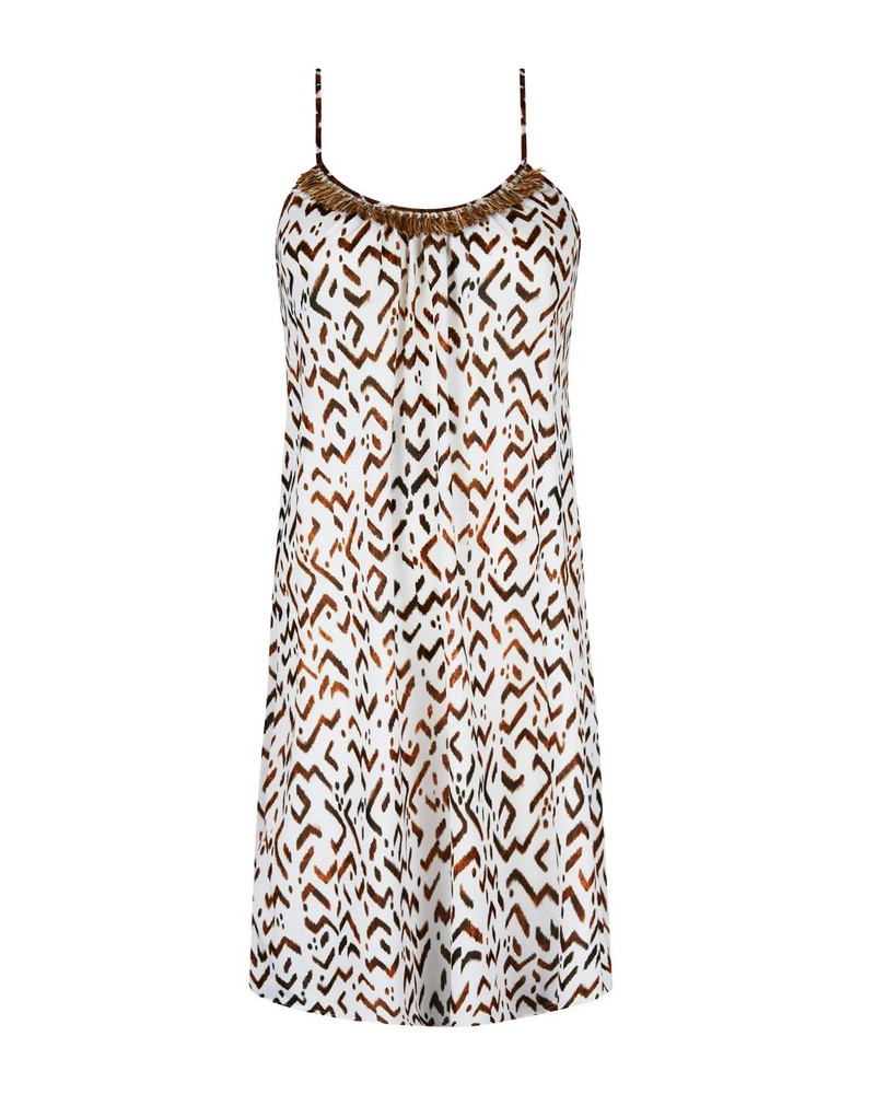 Vestido de playa Antigel La Chamane (Ethno Blanc)