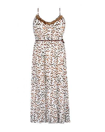 Long dress Antigel La Chamane (Ethno Blanc)