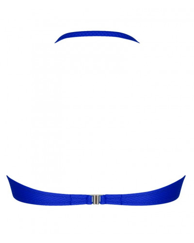 Strapless padded bath bra Antigel La Vogueuse (Bleu Tonic)