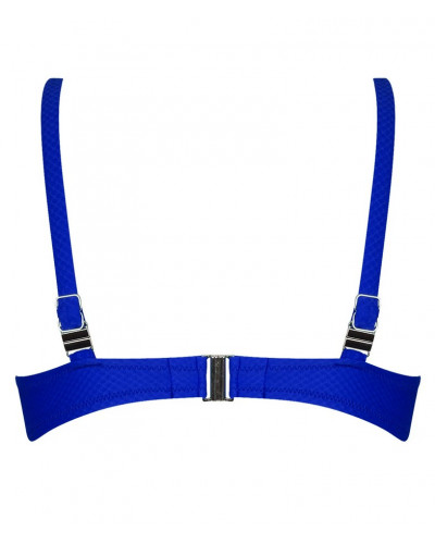 Soutien-gorge de bain coque bonnets profonds Antigel La Vogueuse (Bleu Tonic)