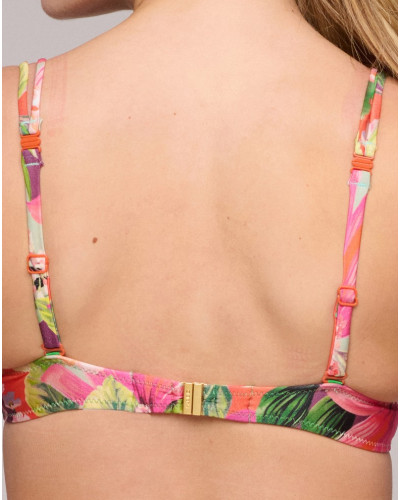 Soutien-gorge de bain plunge à coque Marie Jo Bain Norma Jeanne (Tropical Sun)