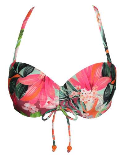 Soutien-gorge de bain bandeau Marie Jo Bain Norma Jeanne (Tropical Sun)