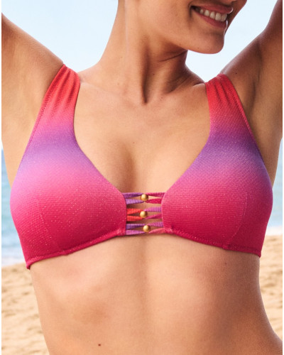 Shiny padded triangle bra Marie Jo Bain Nusa Dua (Spectral)