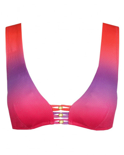 Shiny padded triangle bra Marie Jo Bain Nusa Dua (Spectral)
