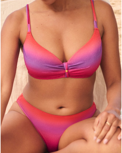 Soutien-gorge de bain brillant plunge à coque Marie Jo Bain Nusa Dua (Spectral)