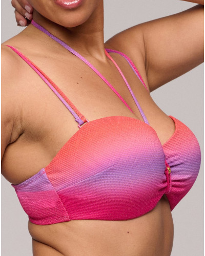 Soutien-gorge de bain brillant bandeau Marie Jo Bain Nusa Dua (Spectral)