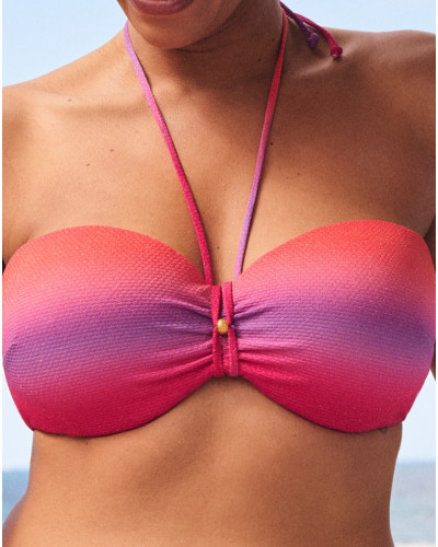 Soutien-gorge de bain brillant bandeau Marie Jo Bain Nusa Dua (Spectral)