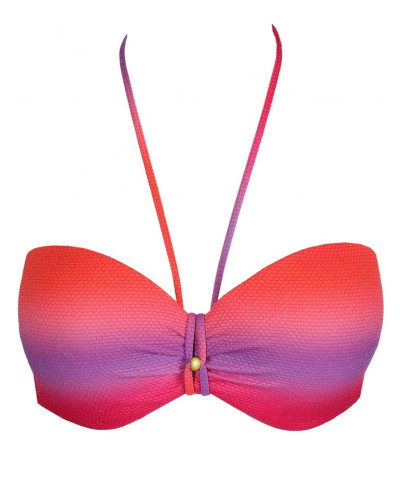Soutien-gorge de bain brillant bandeau Marie Jo Bain Nusa Dua (Spectral)