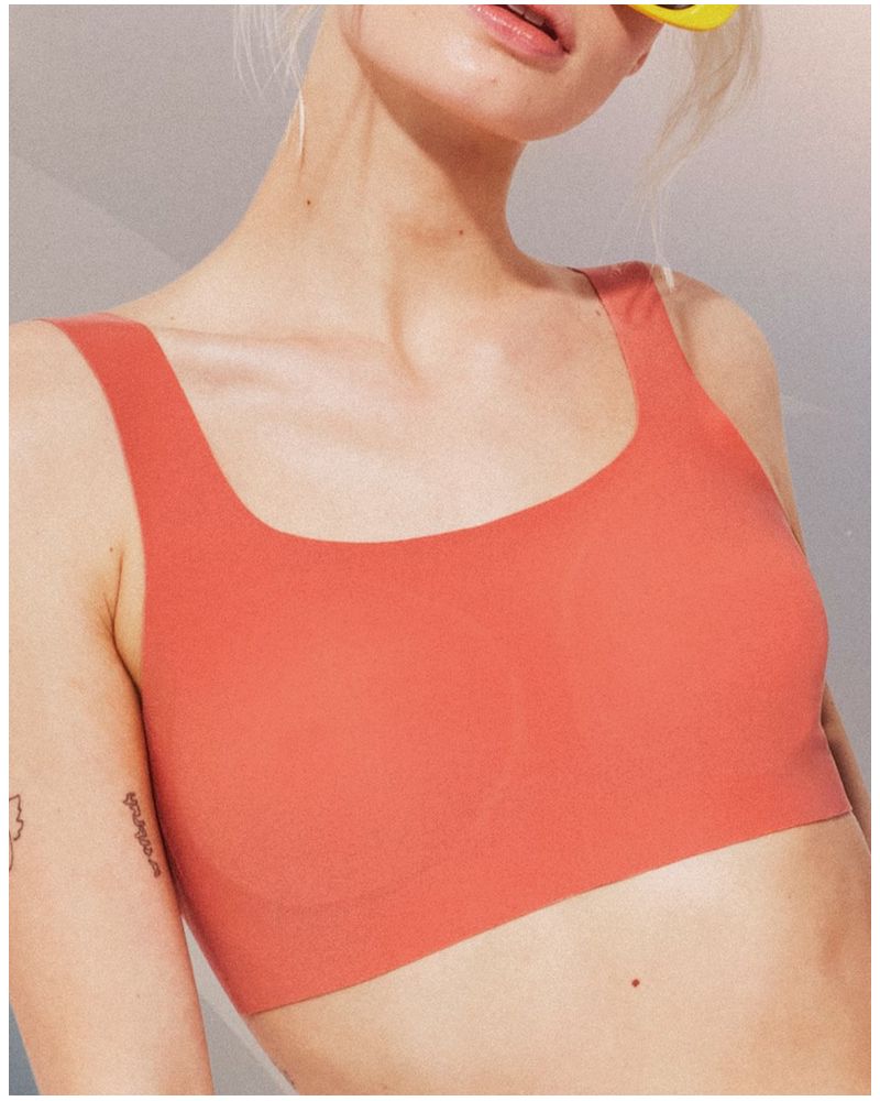 Bralette top Sloggi ZERO Feel (Orange pastel)